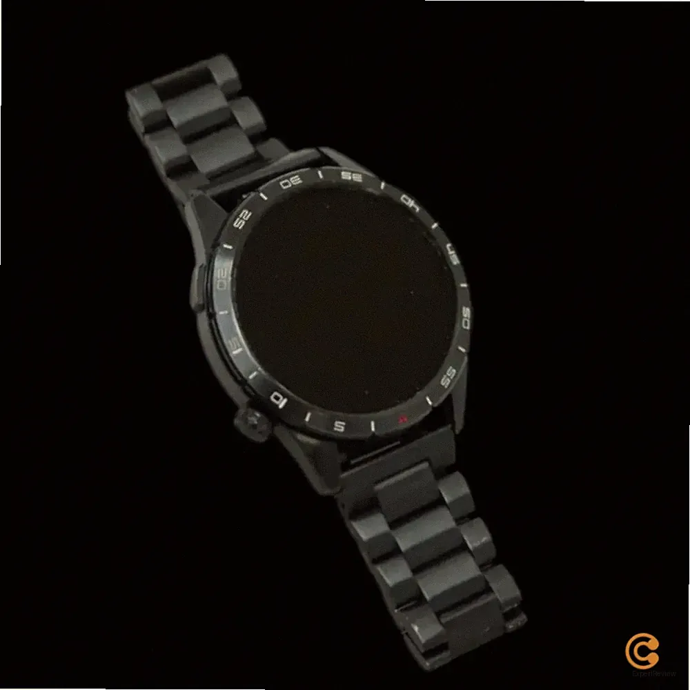SUNKTA Smartwatch Herren AMOLED GPS Bluetooth Uhr IP68 Schwarz