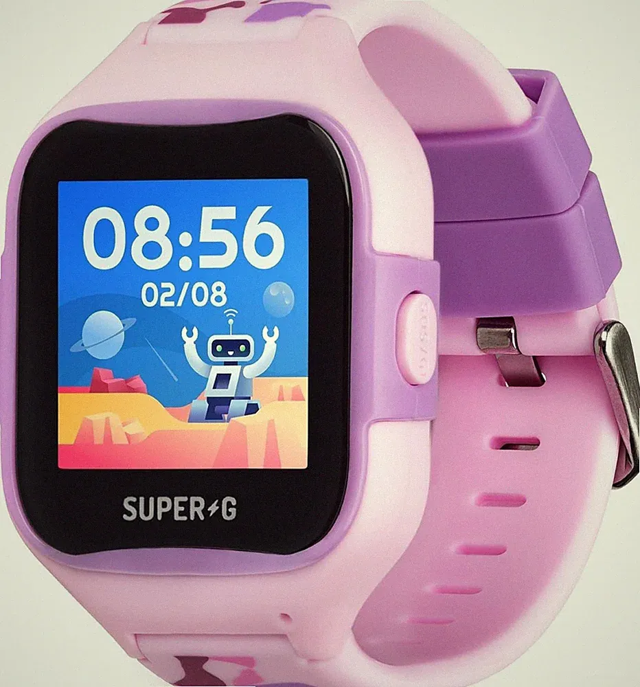 Super-G Blast Smartwatch für Kinder Pink - Sehr Guter Zustand vom DE Händler