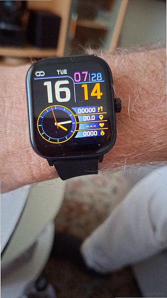 Super Smartwatch für den Herren in Schwarz- Viel Fitness-& Vitalfunktionen-OVP