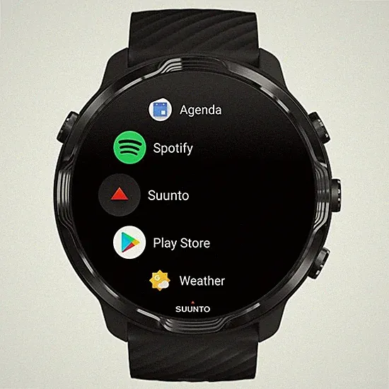 SUUNTO 7 Sportuhr GPS Laufuhr Fitnesstracker Smartwatch Uhr AMOLED Black Lime