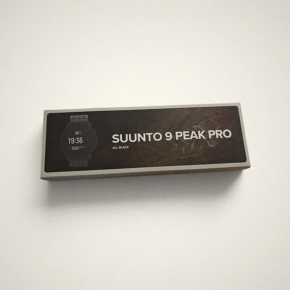 SUUNTO 9 Peak Pro Multisport Uhr - Robust Outdoor Smartwatch, All black Neu OVP