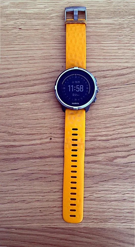 Suunto Spartan Sport Wrist HR GPS Sportuhr orange gebraucht