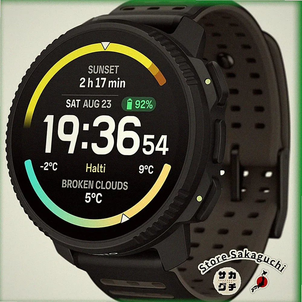 Suunto Vertical 2 Stainless Black SS051204000 GPS Outdoor Smartwatch Multisport
