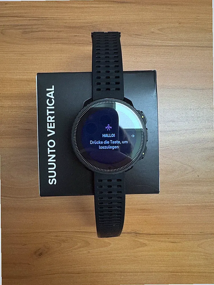 Suunto Vertical Solar (Black) - mit OVP und Ladekabel