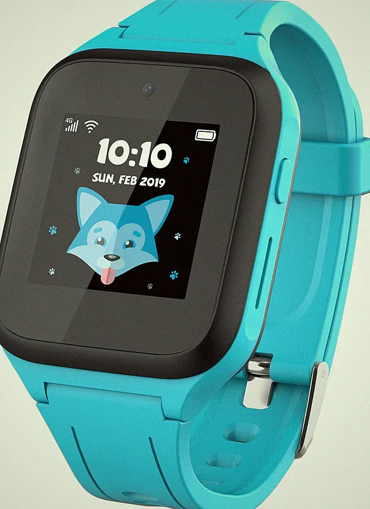 TCL MT40X MOVETIME Family Watch Kids Kinder Smartwatch Blau "gebraucht"