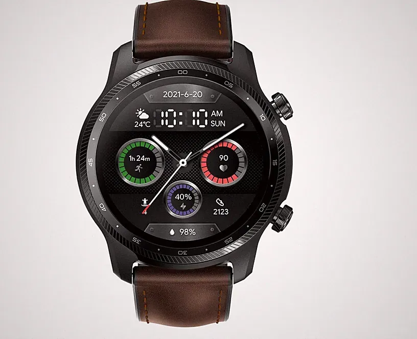 TicWatch Pro 3 Ultra 4G/LTE Smartwatch Betriebssystem Android