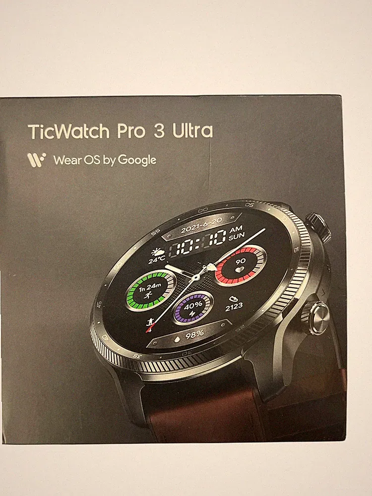 Ticwatch Pro 3 Ultra 4G WH11013 LTE Smartwatch mit Mobilfunkanschluss