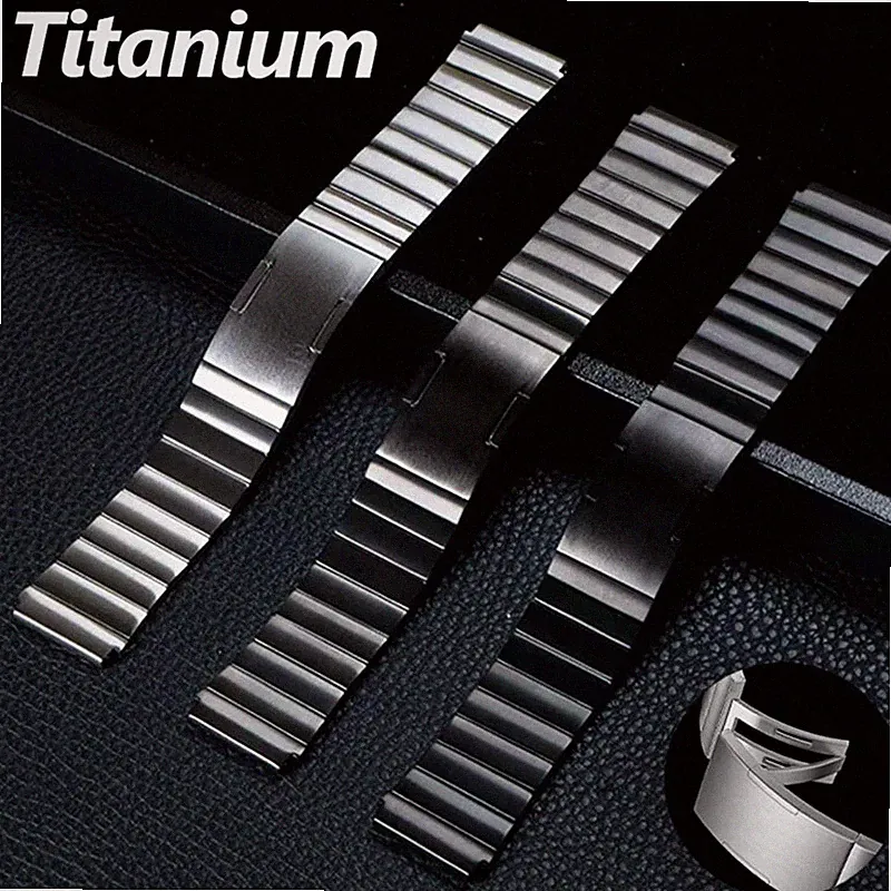 Titan Metall Armband Für Samsung Galaxy Watch 46 45mm S3 Huawei GT 2 3 Pro 22mm