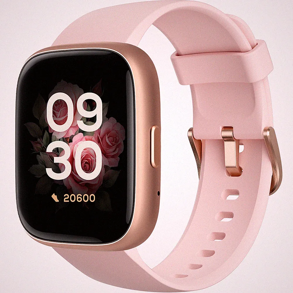 TOOBUR Smartwatch 1.83" Fitness Tracker mit Herzfrequenzüberwachung,IP68 Wasserd