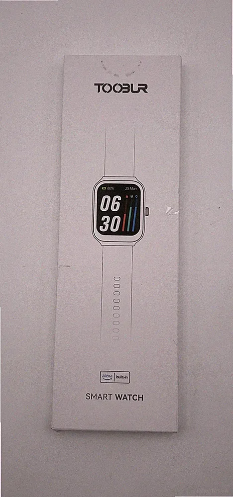 TOOBUR Smartwatch Alexa Eingebaut mit Telefonfunktion,1.95" Fitnessuhr