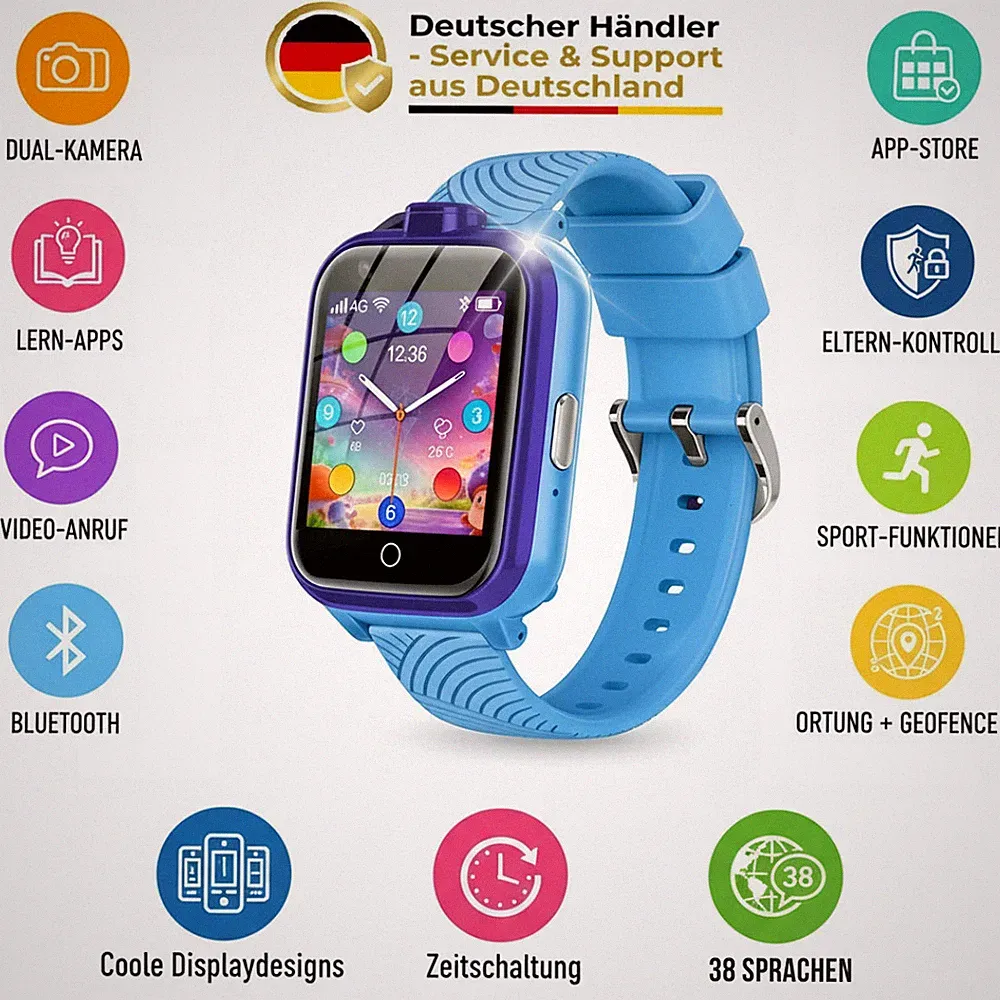 Wasserfest Kinder-Smartwatch
