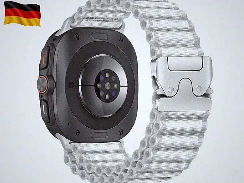 Trail Armbänder für Samsung Galaxy Watch Ultra Armband Herren,Atmungsaktiv O