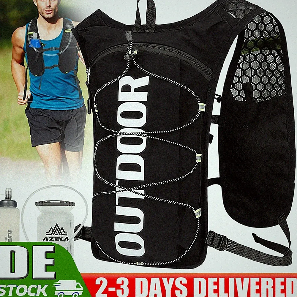 Trinkweste Running Vest Laufweste Damen und Herren mit Trinkblase für Laufen