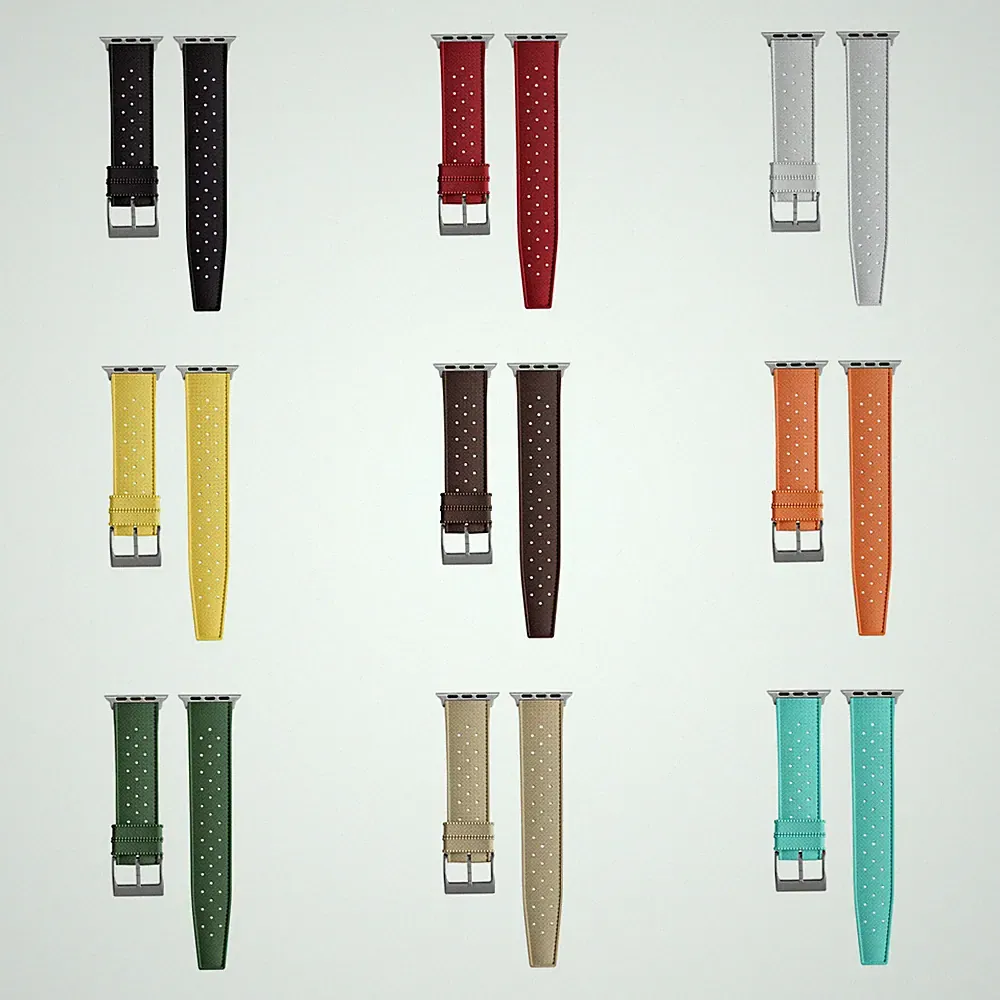 Tropical Style Smart Kautschuk-Apple Watch Uhrenarmband - 12 Farben