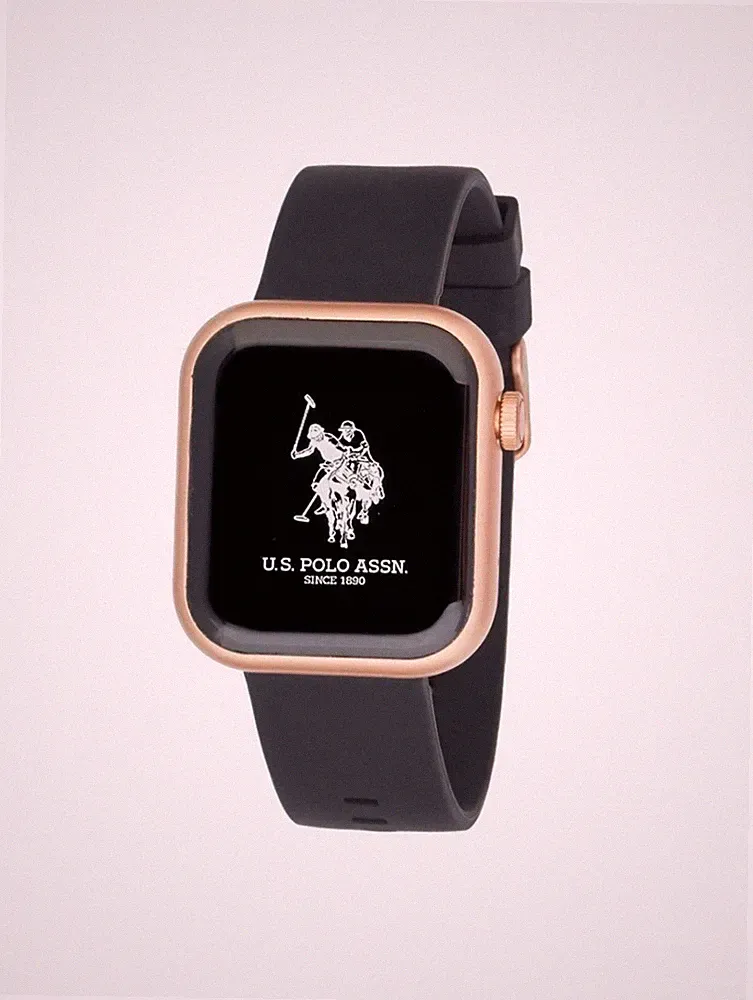 U.S. Polo Smartwatch Rose Gold SchwarzDamen Uhr