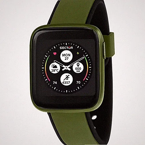 Uhr Sector Smartwatch S-03, GPS, Cardio, Sport, Anrufe, Kalorien, Schrittzähler