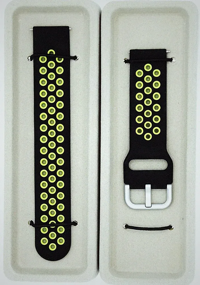 Uhrenarmband Ersatz Armband 20 mm Smartwatch Sportuhr Armbanduhr Silikonarmband
