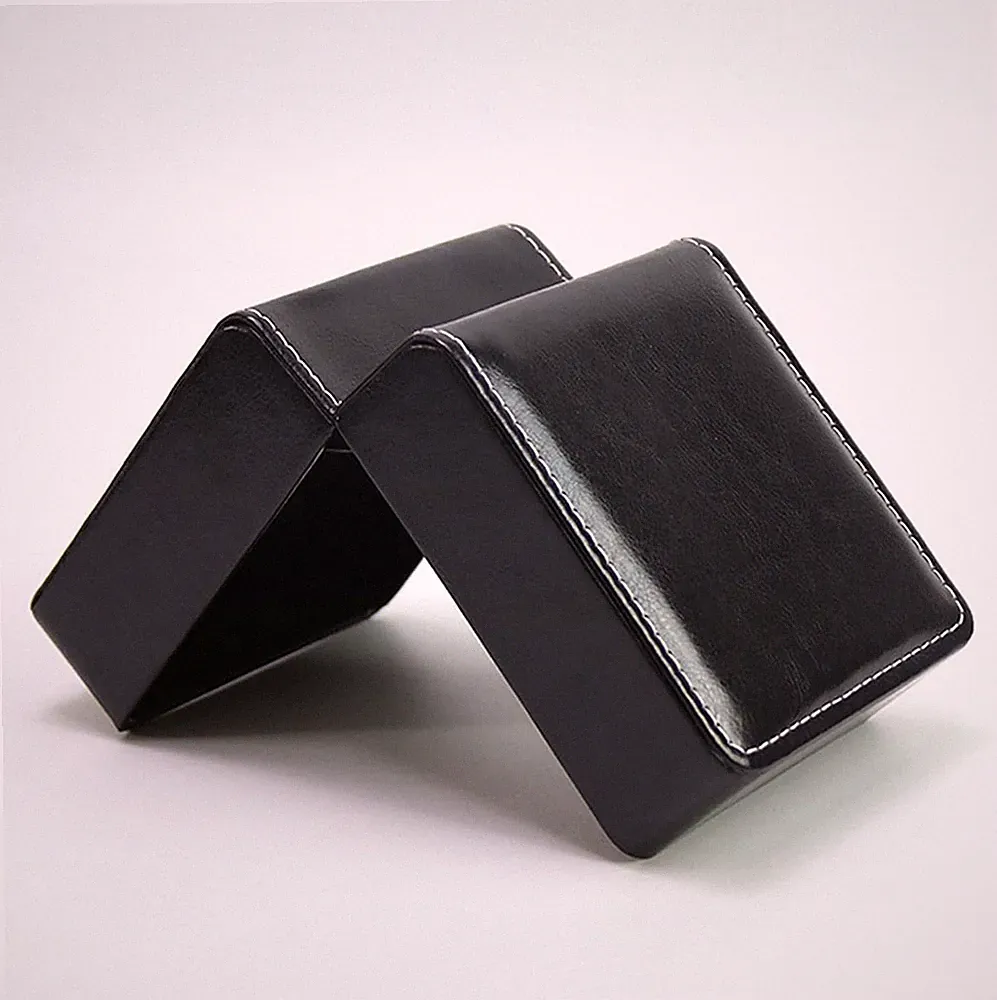 Uhrenbox herren, Aufbewahrungsbox für smartwatch und armbanduhren, PU Leather Gi