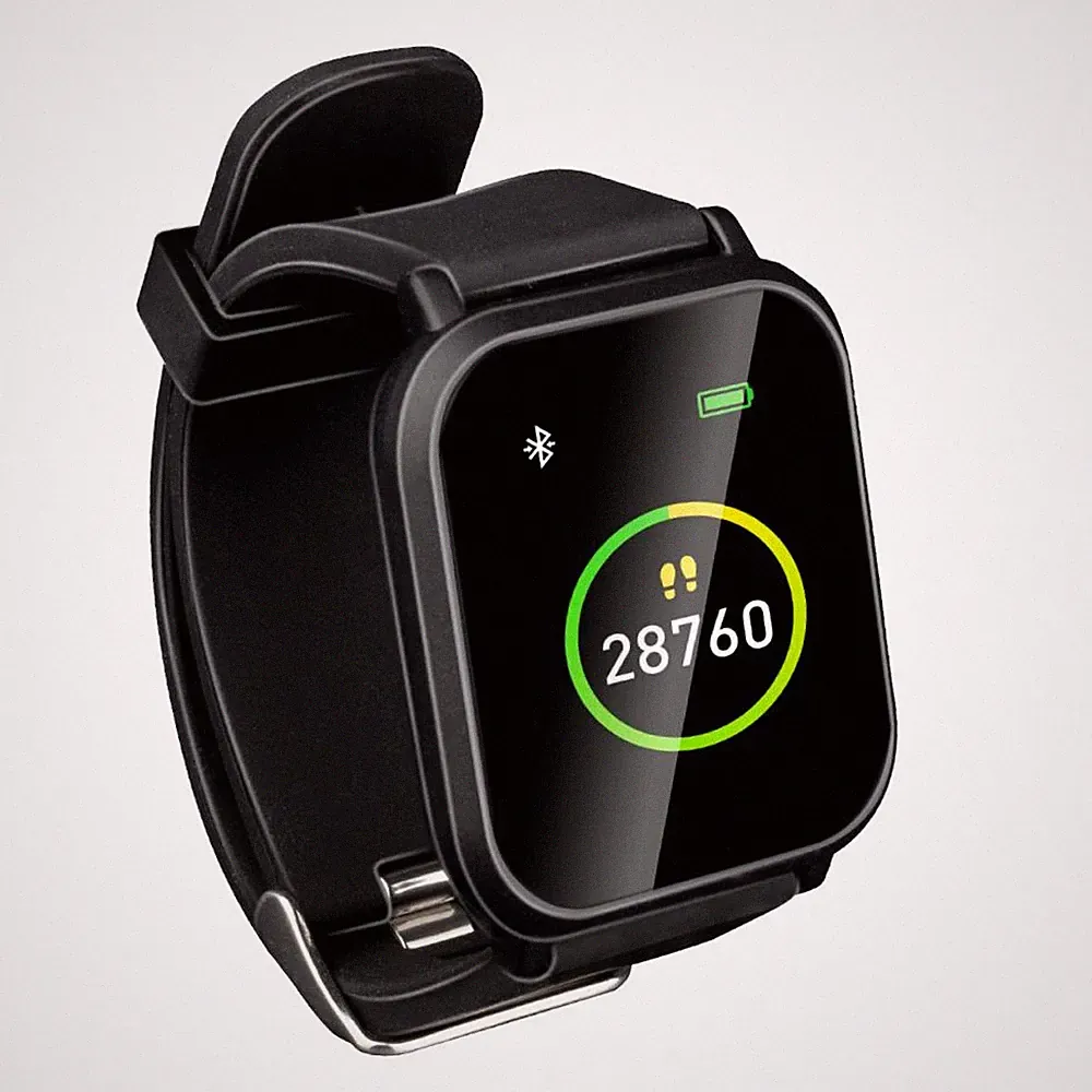 Umbro Fitness Tracker Bluetooth – Smart Watch mit Sportfunktionen – Fitnessuhr H