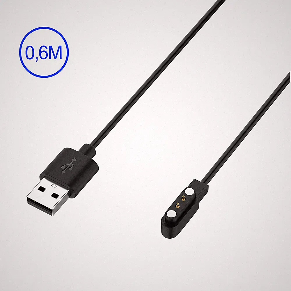 Universal Smartwatch Ladekabel Für Smartwatch 2.84mm 2-polig Magnetisch Kabel