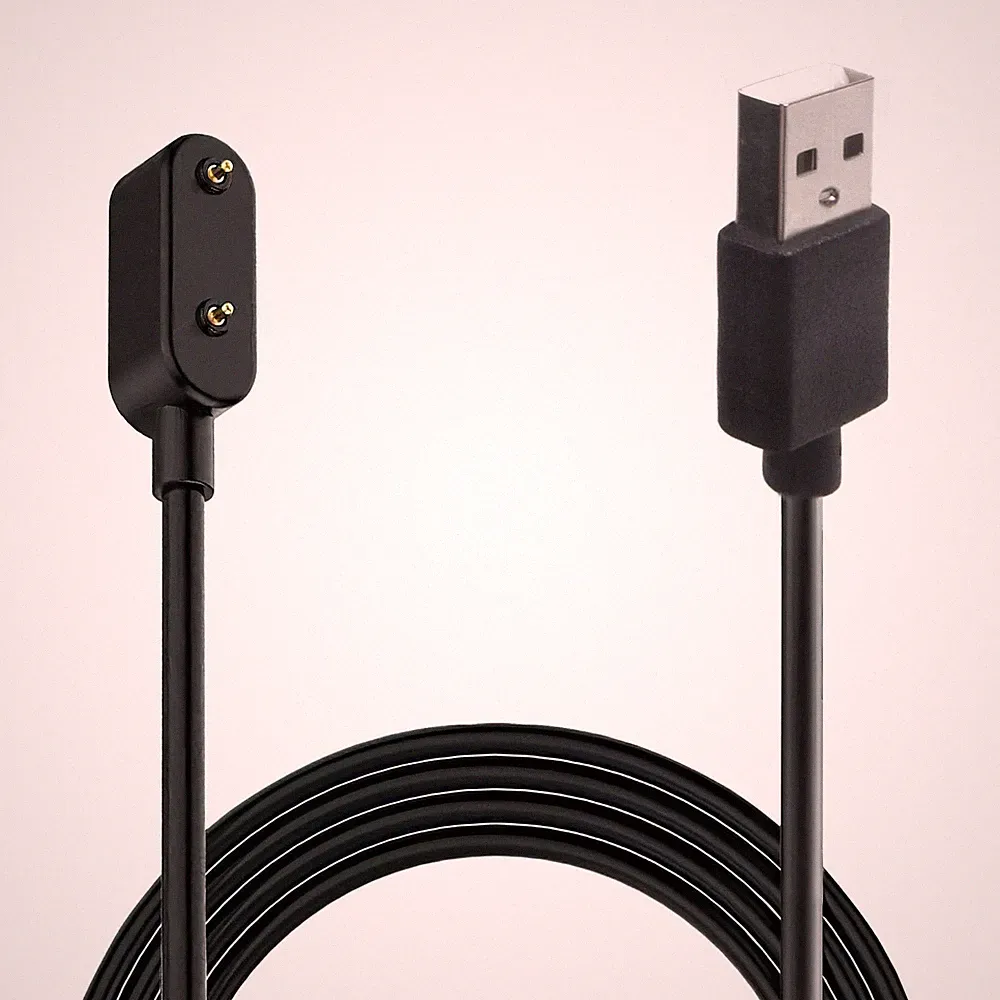 USB Ladekabel für Huawei Band 9/8/7/6/6 Pro/Watch Fit/Fit 1 Meter, schwarz