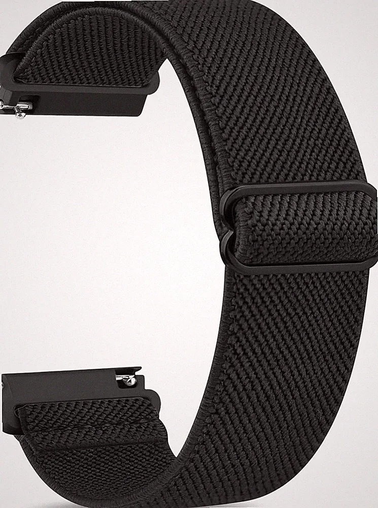 Vancle Ersatzarmband 22mm Herren Damne, 22mm Elastisches Armbänder Weich Nylon U