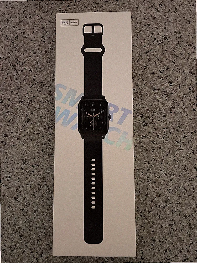 vercfit IDW13 Smartwatch 40mm schwarz Silikonarmband SpO2 Bluetooth-Anrufe