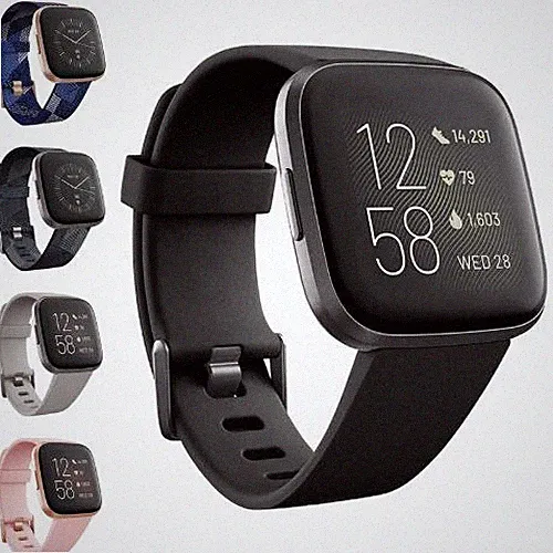 Versa 2 Fitbit Fitness Smartwatch Herzfrequenzmesser Aktivitätstracker 5 Farbe