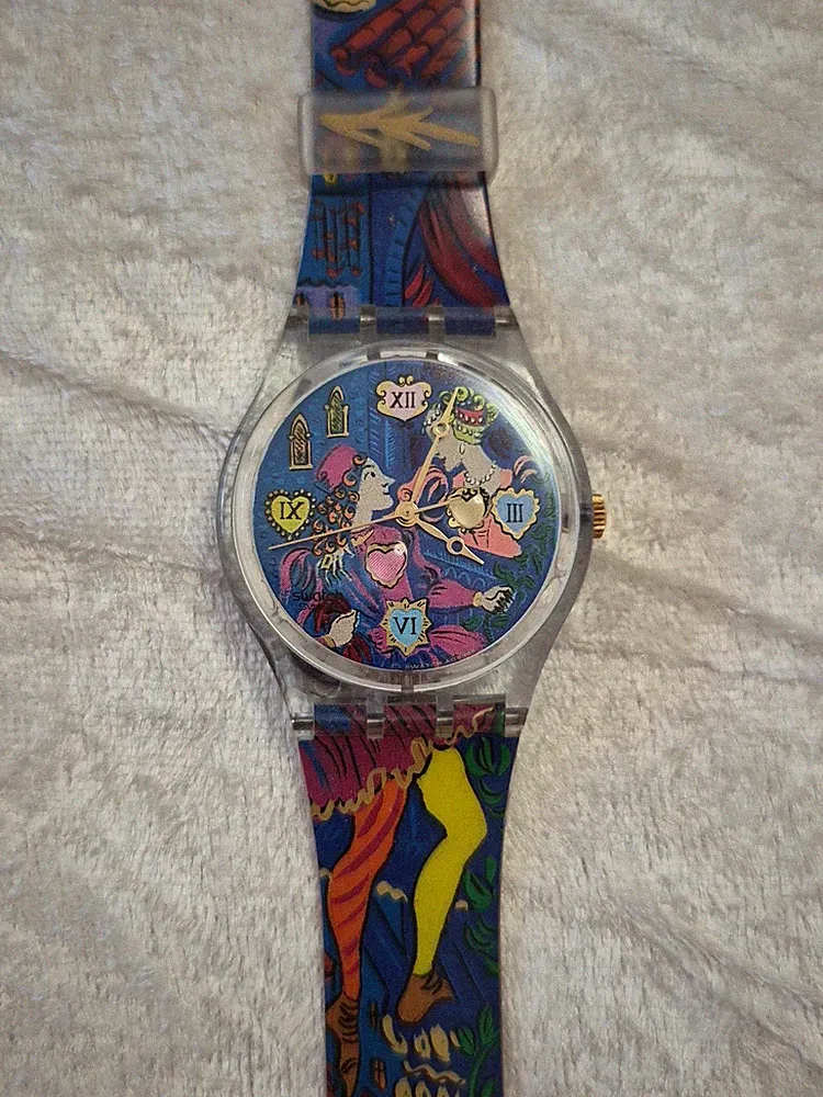 Vintage Smartwatch Romeo Und Juliet, funktioniert, Mit Dose