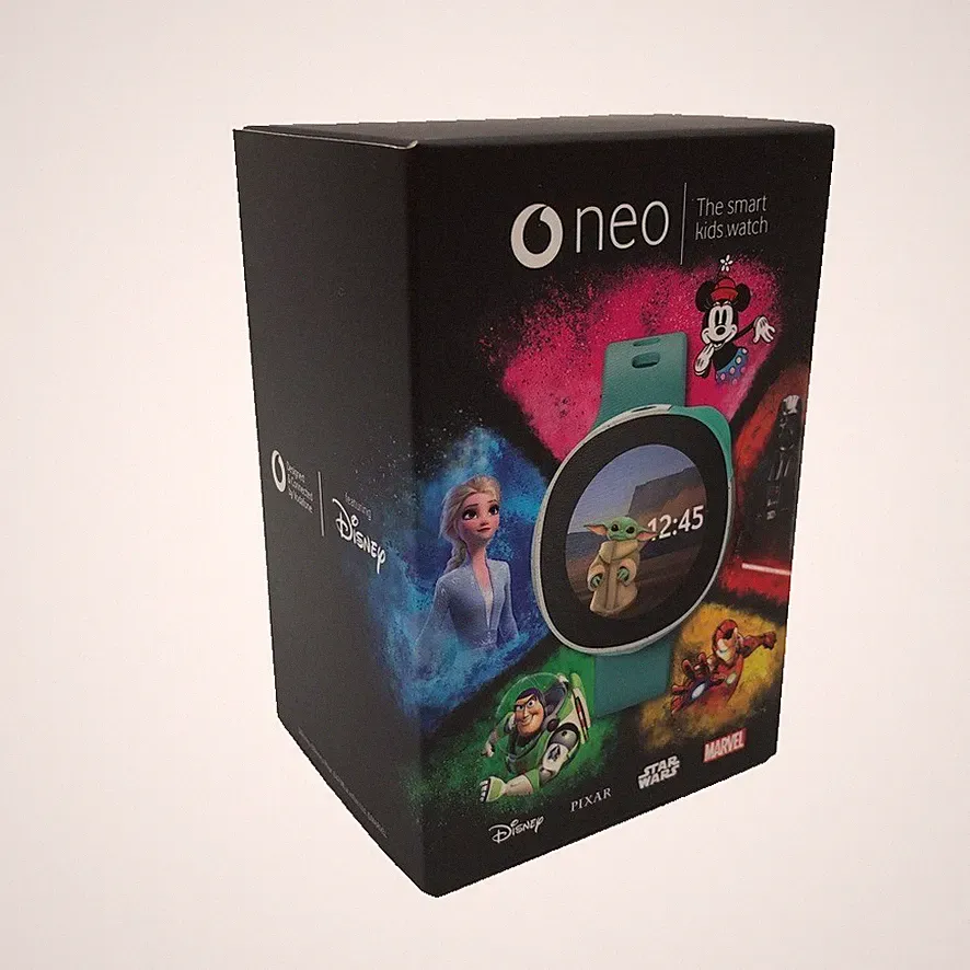 Vodafone Neo Kinder Smartwatch Armbanduhr GPS SIM Aktivitätstracker Wasserdicht