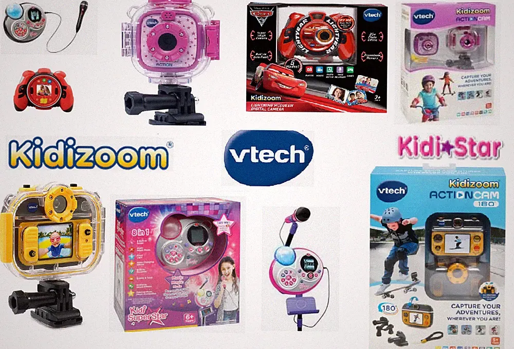 Vtech Kidizoom/Kidistar Action Cams/Kameras/Karaoke/Interaktive Smartwatch