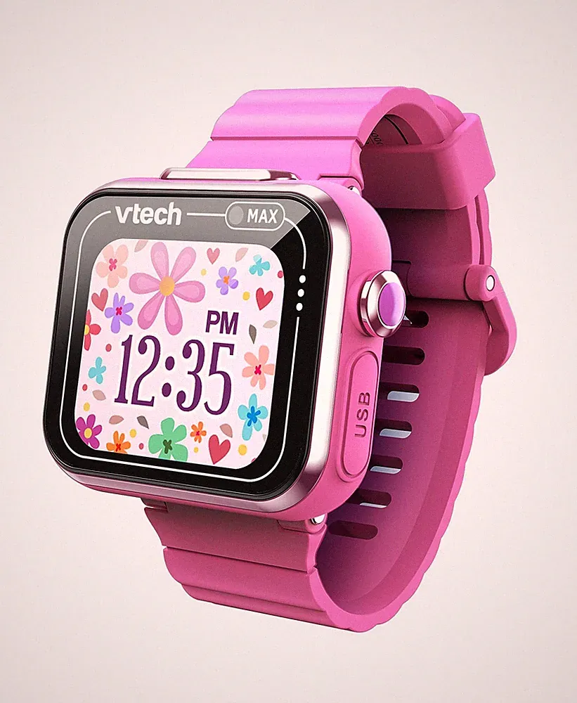 Vtech Kidizoom Smart Watch Max, Uhr für Kinder mit Spielen, Dual Kamera für Foto