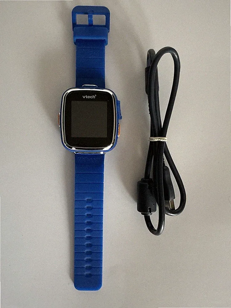 VTech Kidizoom Smartwatch Kinder-Smartwatch Blau 46 mm Silikonarmband