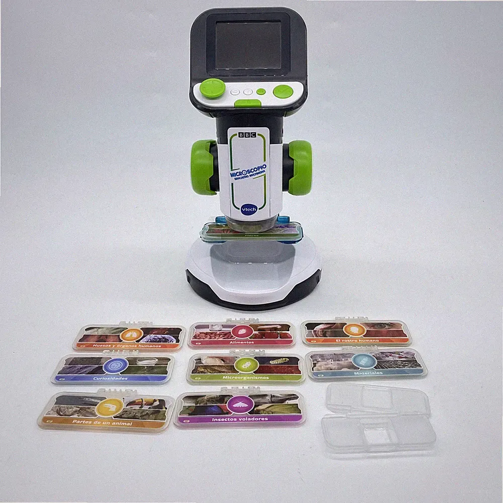 VTech – Multimediales Lernmikroskop, Mikroskop für Kinder ab 7 Jahren, 240 Bilde
