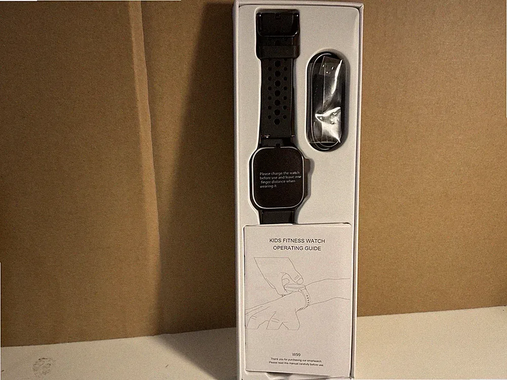 W99 Kinder Smartwatch Fitness Uhr Herzfrequenz Schrittzähler IP68 Neu