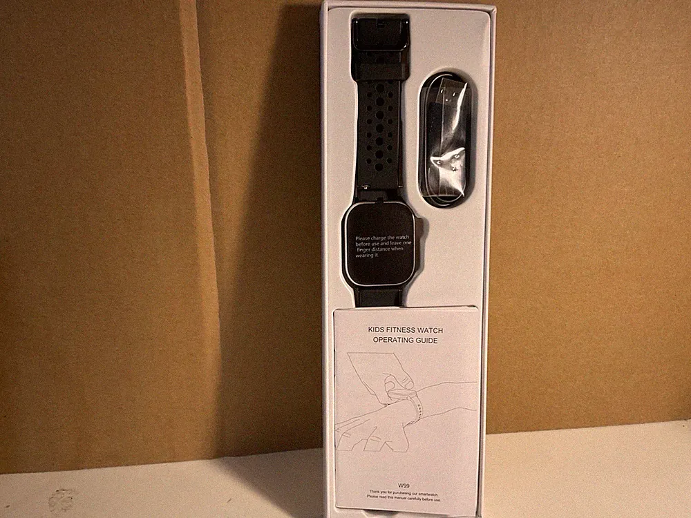 W99 Kinder Smartwatch Fitness Uhr Herzfrequenz Schrittzähler IP68 Neu