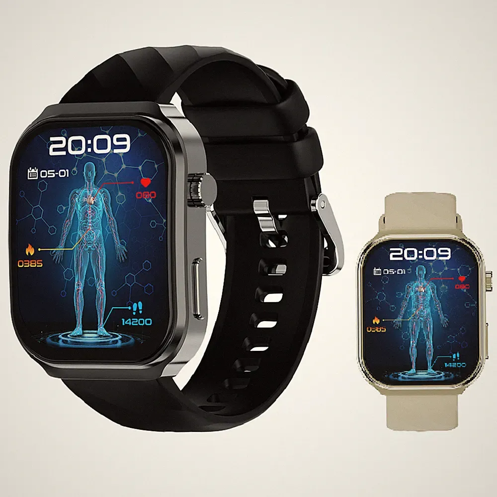 Wasserdicht 2,2” Smartwatch U13 Bluetooth-Anruf Herzfrequenz Blutdruck Monitor