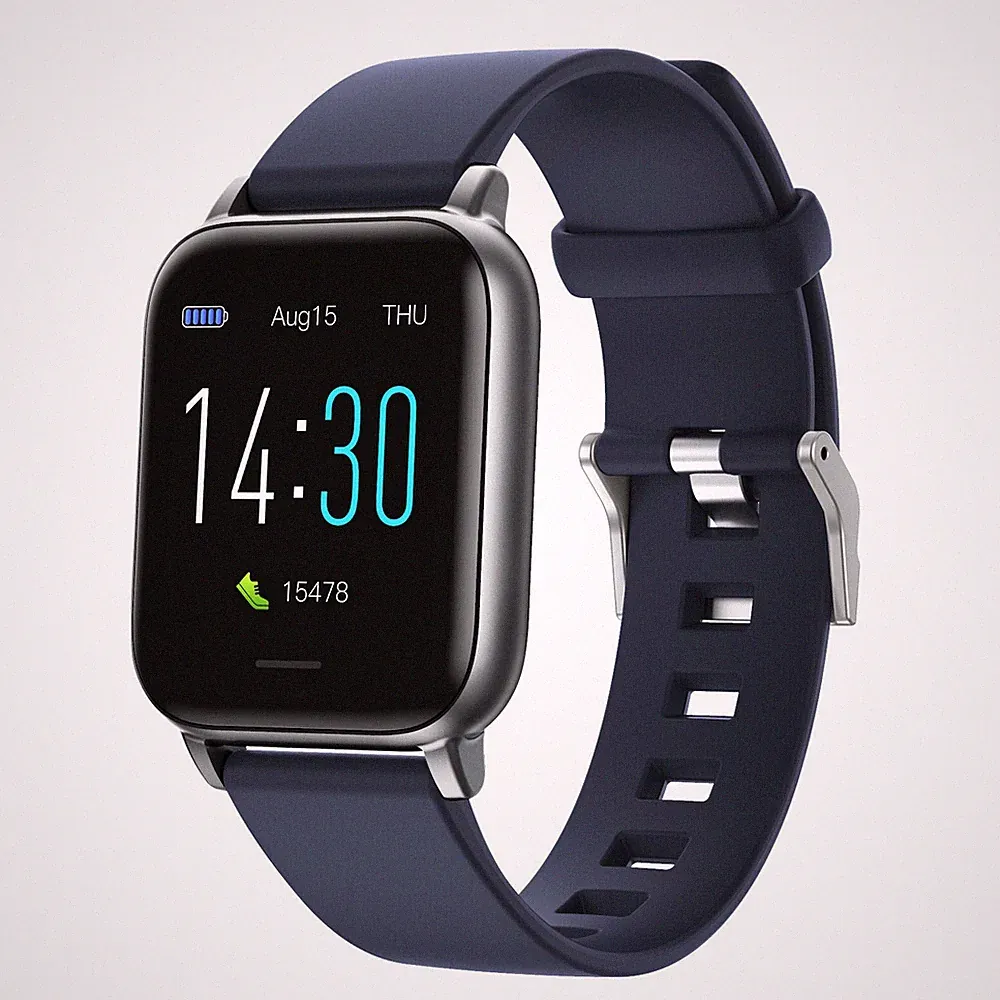 Wasserdichte Smartwatch Herren Damen Touch Bluetooth Sport Fitness Tracker...
