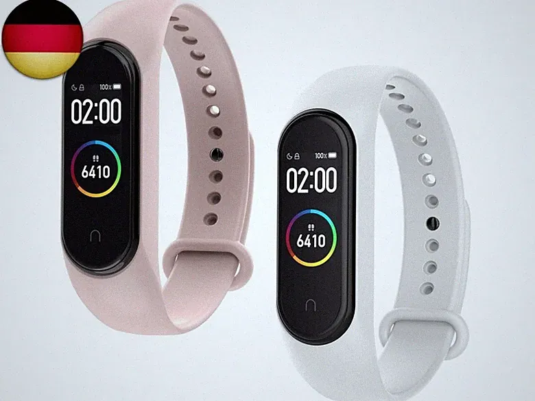 WD&CD Armband kompatibel mit Xiaomi Mi Band 4/3 Weiches Silikon