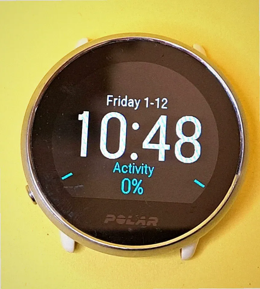 ⚡WHITE POLAR IGNITE FITNESS TRACKER SMART WATCH GPS HEART RATE ACTIVITY TRAINING