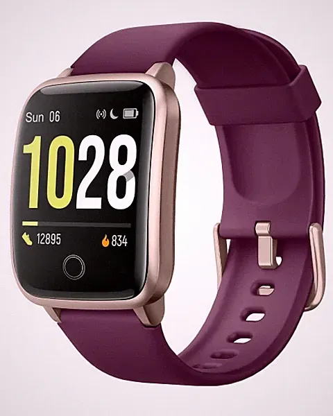 Willful SW025-V10 Smartwatch NEU Wasserdicht Violett-Podometer 42 mm