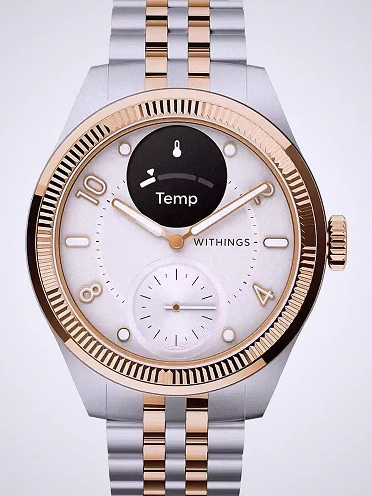 Withings HWA10-MODEL 11-ALL Scanwatch Nova Brilliant bi-color 39mm 5ATM