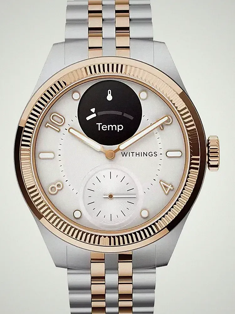 Withings HWA10-MODEL 11-ALL Scanwatch Nova Brilliant bi-color 39mm 5ATM