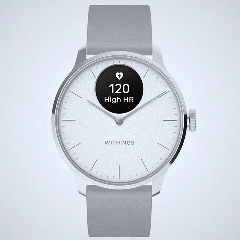 Withings - HWA11-Model 3-All-int - Hybriduhr - Damen - Scanwatch Light 37mm whit
