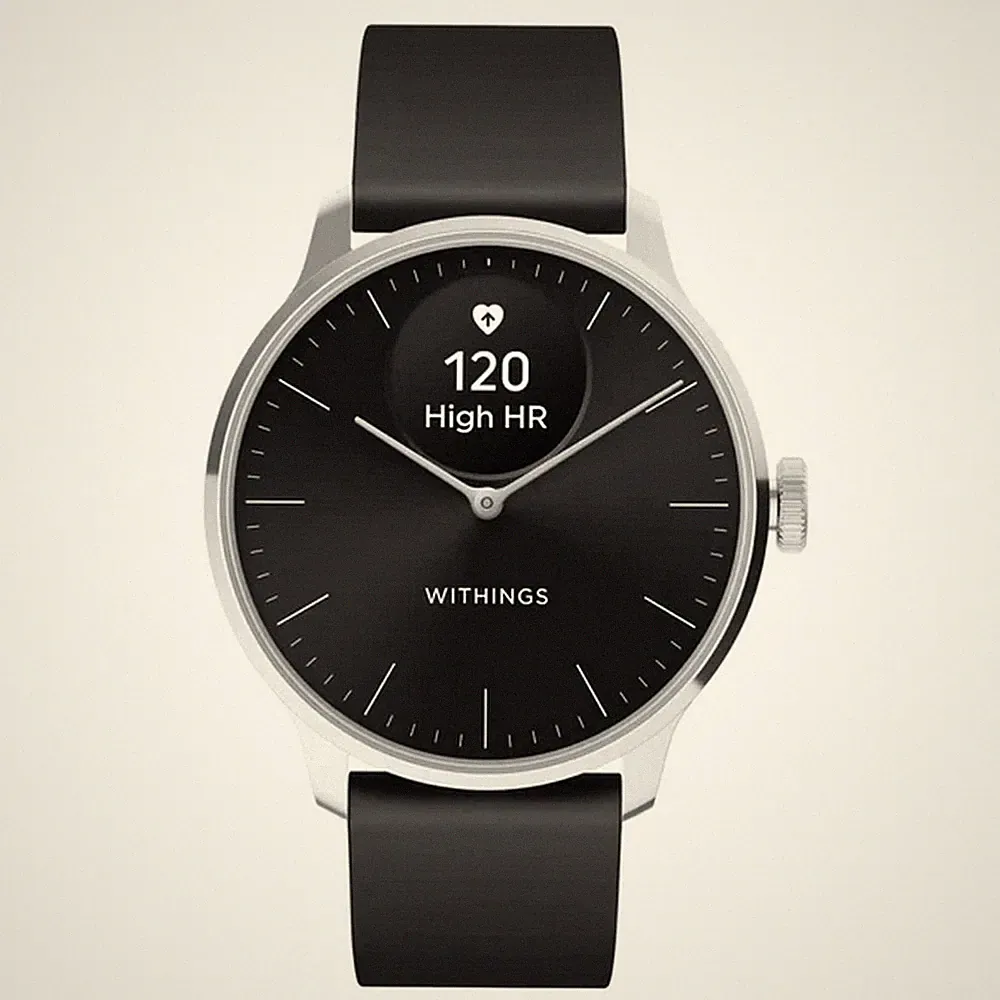Withings - HWA11-Model 5-All-Int - Hybriduhr - Damen - Scanwatch Light 37mm blac
