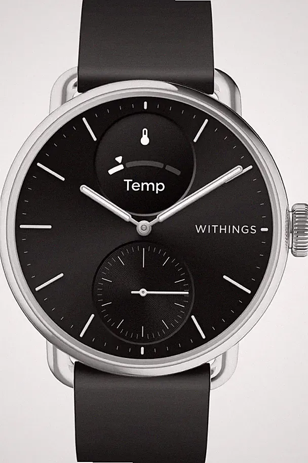 WITHINGS - Scanwatch 2 38mm - Black - HWA10-model 1-All-Int - Smartwatch