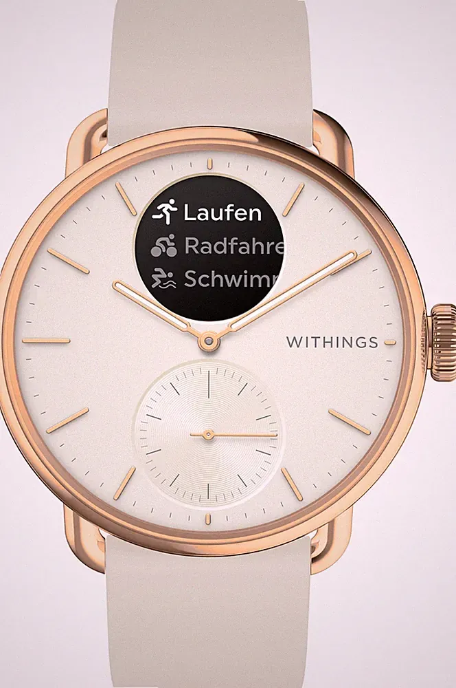 smartwatch damen gold withings