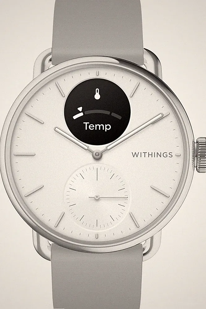 WITHINGS - Scanwatch 2 - 38mm - White - HWA10-model 2-All-Int, Armbanduhr