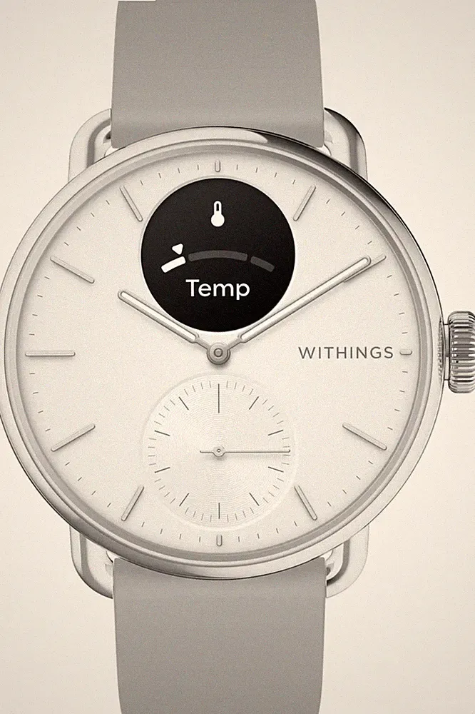 WITHINGS - Scanwatch 2 - 38mm - White - HWA10-model 2-All-Int, Armbanduhr
