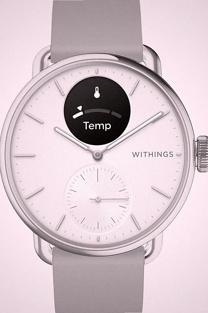 WITHINGS - Scanwatch 2 38mm - White - HWA10-model 2-All-Int - Smartwatch